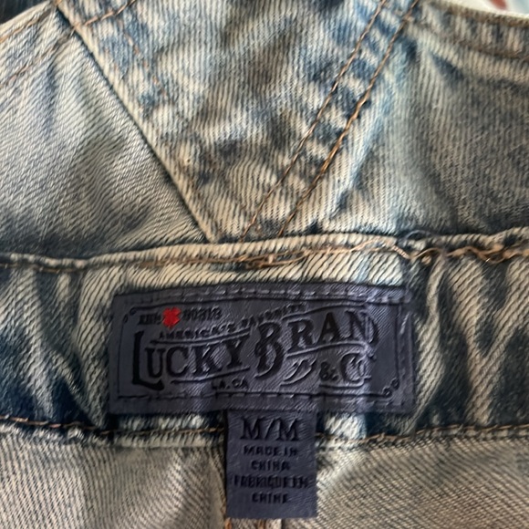 Lucky brand women’s denim overalls size medium - Picture 10 of 10